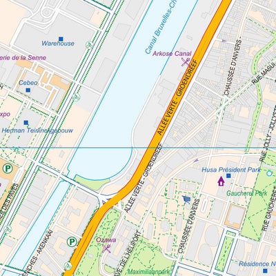 Brussels (Belgium) 1 : 11,000 - ITMB Preview 2