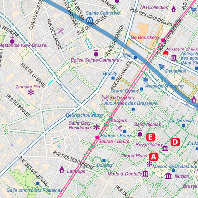 Brussels (Belgium) 1 : 11,000 - ITMB Preview 3