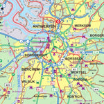 Flanders Region (Belgium) 1 : 240,000 - ITMB Preview 3