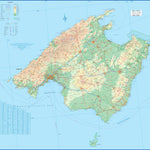 Mallorca Island (Spain) 1:160,000 - ITMB Preview 1