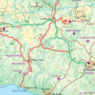 Menorca Island (Spain) 1:160,000 - ITMB Preview 3