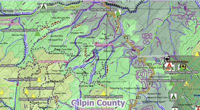 Central-Northern Mountains - Vail, Leadville, Denver West, & Bailey (100K Quads) Preview 3