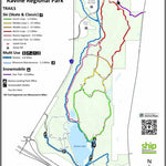 Cottage Grove Ravine Regional Park Winter Map Preview 1