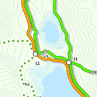 Cottage Grove Ravine Regional Park Summer Map Preview 3