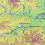 Central-Southern Mountains - Gunnison, Pikes Peak, Canon City & Saguache (100K Quads) Preview 3