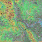 Central-Southern Mountains - Gunnison, Pikes Peak, Canon City & Saguache (100K Quads) Preview 1