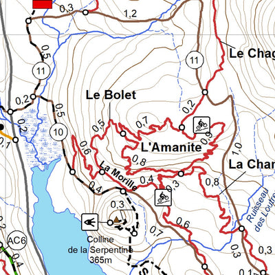 Parc national du Mont-Orford : Carte générale Preview 2