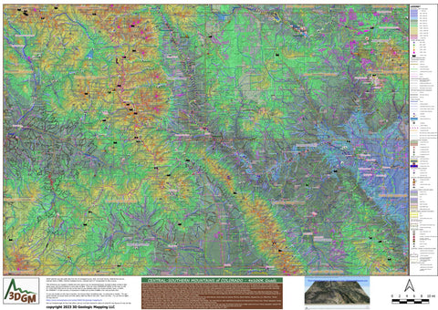 Central-Southern Mountains of Colorado for Recreation-Gunnison, Pikes Peak, Canon City & Saquache Preview 1