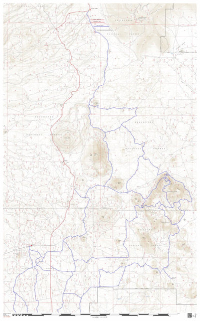 Central Oregon SxS Where to Ride 2510 to Paisley Map #1 Preview 1
