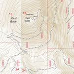 Central Oregon SxS Where to Ride 2510 to Paisley Map #1 Preview 2