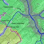 Vail, CO 100K Quadrangle - Exploration Map for Sightseeing Preview 2