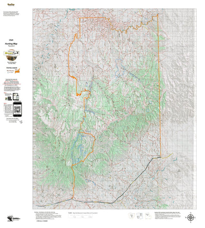 UT Book Cliffs Bitter Creek East 899 Topo Preview 1