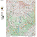 UT Book Cliffs Bitter Creek (pronghorn) 667 Topo Preview 1