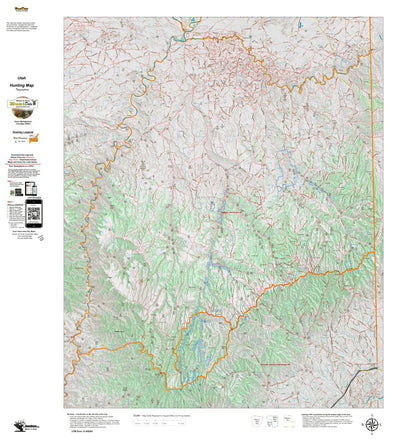 UT Book Cliffs North 714 Topo Preview 1