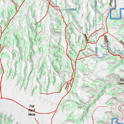 UT Book Cliffs North 714 Topo Preview 2