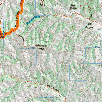 UT Book Cliffs North 714 Topo Preview 3