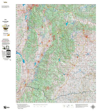 UT Central Mtns Manti 51 Topo Preview 1