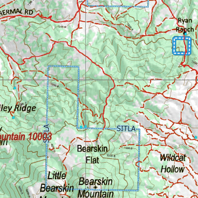 UT Mineral Mountain 10003 Topo Preview 3