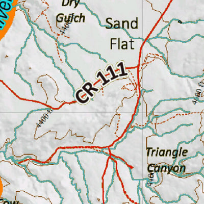 UT La Sal Dolores Triangle Topo 108 Preview 2