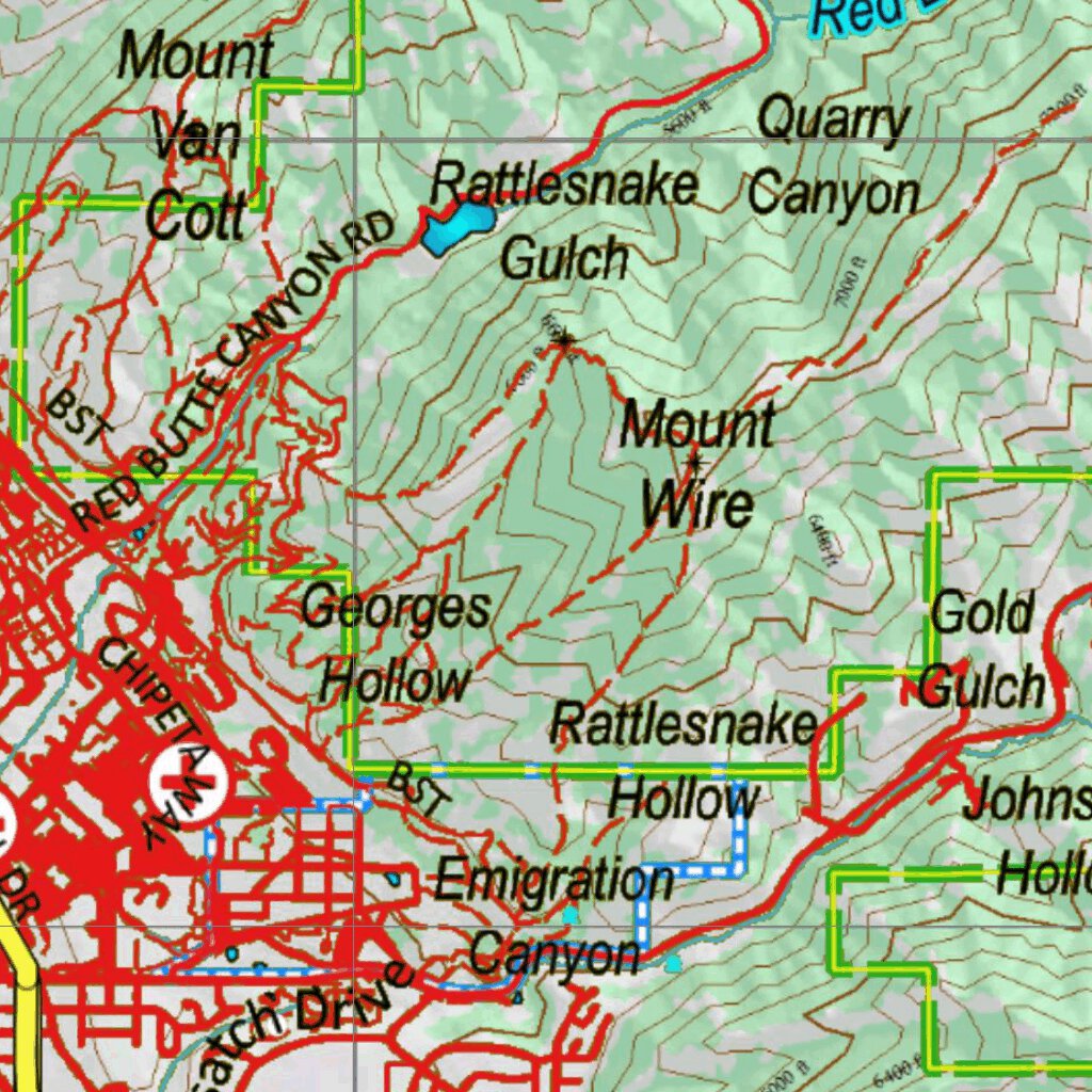 UT East Canyon Morgan-Summit 79 Topo Map by Utah HuntData LLC | Avenza Maps