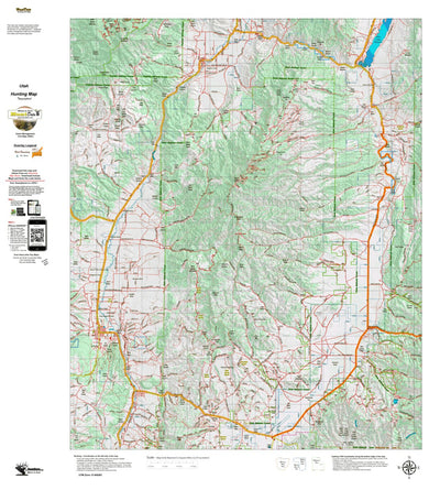 UT Mt Dutton 630 Topo Preview 1