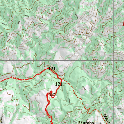UT Mt Dutton 630 Topo Preview 2