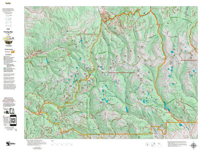 UT North Slope South Slope High Uintas West 148 Topo Preview 1
