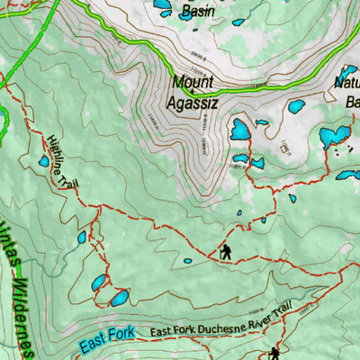 UT North Slope South Slope High Uintas West 148 Topo Preview 2