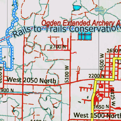 UT Ogden Extended Archery Area 280 Topo Preview 2