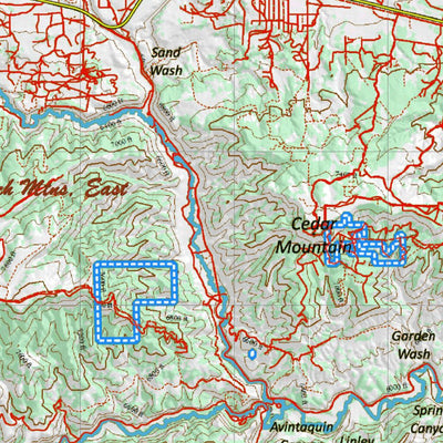 UT South Slope Yellowstone Topo 613 Preview 3
