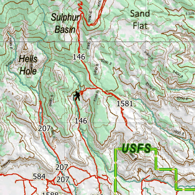 UT Plateau Fishlake Thousand Lakes Topo 175 Preview 3