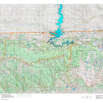 UT North Slope Three Corners West Daggett 289 Topo Preview 1