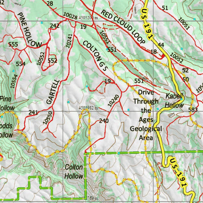 UT North Slope Three Corners West Daggett 289 Topo Preview 3