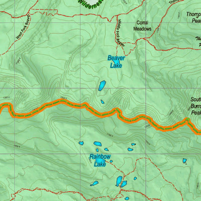 UT North Slope Summit West Daggett 143 Topo Preview 2