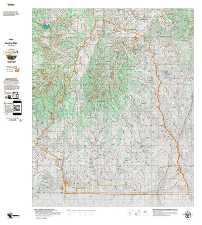 UT Paunsaugunt 163 Topo Preview 1