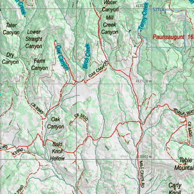 UT Paunsaugunt 163 Topo Preview 2