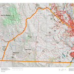 UT Pine Valley Virgin River 306 Topo Preview 1