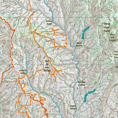 UT Plateau Boulder Kaiparowits Topo 455 Preview 3