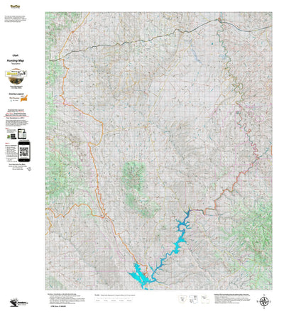 UT San Rafael Desert 443 Topo Preview 1