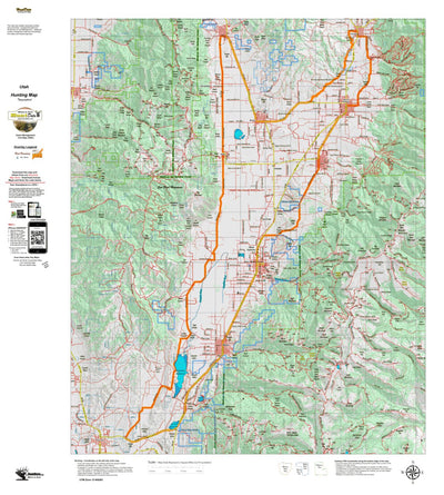 UT Sanpete Valley Extended Archery Area 311 Topo Preview 1