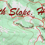 UT North Slope South Slope High Uintas Leidy Peak 147 Topo Preview 2