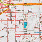 UT Uintah Basin Extended Archery Area 218 Topo Preview 2