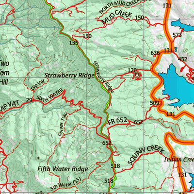 UT Wasatch Mtns 222 Topo Preview 2