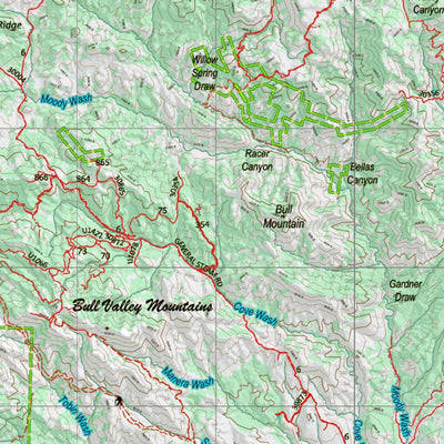 UT Pine Valley Beaver Dam 305 Topo Preview 3