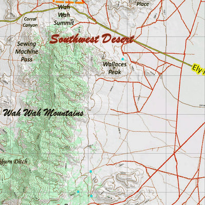 UT Southwest Desert 625 Topo Preview 2