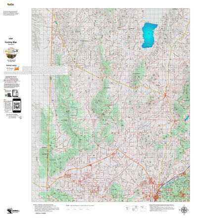 UT Southwest Desert South 872 Topo Preview 1