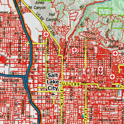 UT Wasatch Front Extended Archery Area 282 Topo Preview 2