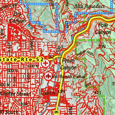 UT Utah Lake Extended Archery Area 109 Topo Preview 3