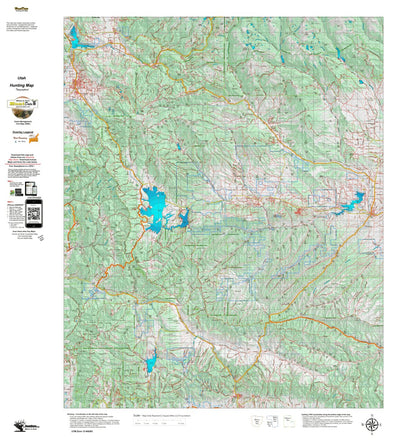 UT Wasatch Mtns East 621 Topo Preview 1