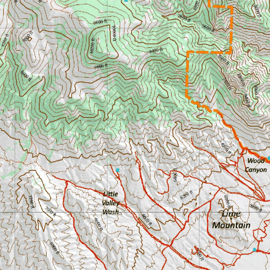 UT West Desert Deep Creek Topo 241 Map by Utah HuntData LLC | Avenza Maps